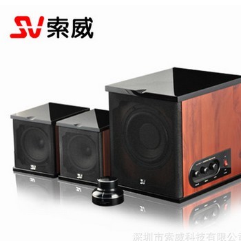 索威S787-劲爆三分频音乐2.1同轴音箱