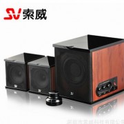 索威S787-劲爆三分频音乐2.1同轴音箱