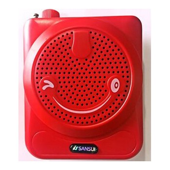 山水SANSUI导游随身扩音器批发 笑脸教学扩音器 插卡腰挂式扩音机图2