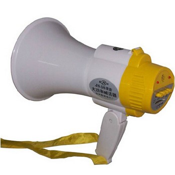 批发 景顺JS-5S折叠扩音器 可录音喇叭手持喊话器 大声公售货叫卖