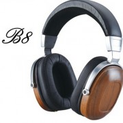 分贝新款上架头戴式B8木质耳机铍膜50mm单元单边3.5线HIFI音质