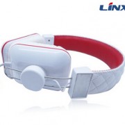 深圳利霖欣供应 LX-138 扁线MP3音乐耳机 头戴式手机耳机