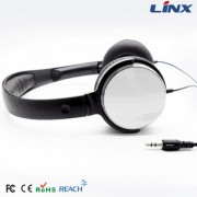 塑胶头戴耳机制造厂商供应 LX-103 头戴式耳机 MP3耳機