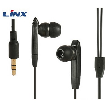 供应生产 黑色入耳式耳机 国产手机耳机 直插型智能手机耳机