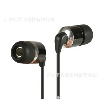 厂家直销 直插型入耳式音乐耳机耳塞 圆孔通用手机耳机