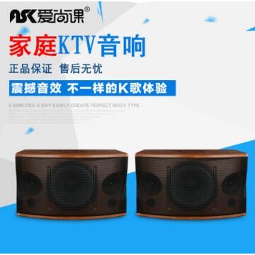 爱尚课 KA-350T家庭KTV音响套装电视卡拉ok音响 专业会议卡包箱