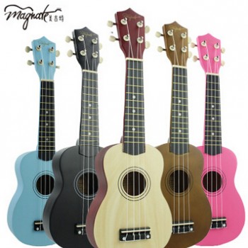 品牌直销21寸彩色尤克里里小吉他四弦ukulele乌克丽丽儿童木吉他
