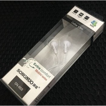 通用型水晶手机耳机无麦