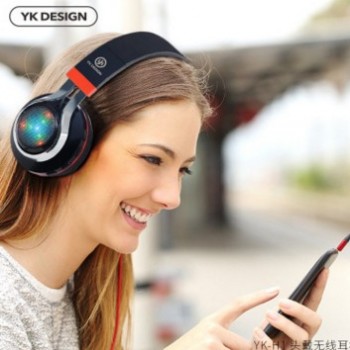 YK头戴式立体声无线蓝牙耳机