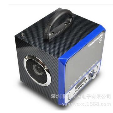 户外手提式动感彩灯多功能遥控蓝牙无线拉杆音箱