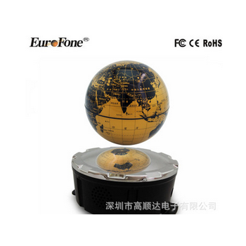 出口热销款 高档礼品磁悬浮蓝牙音箱 家居新品地球仪装饰音箱