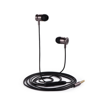 ITQ 金属耳机重低音手机耳机 线控通话金属耳塞式耳麦适用于通用