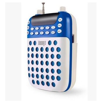 DOUSONG/多响D-100小蜜蜂扩音器收音机老人晨练MP3TF卡U盘播放器