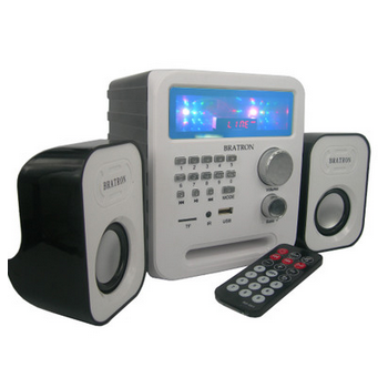 迷你音箱 电脑音箱 USB多媒体 便携插卡音响 2.1低音炮 节能音箱