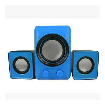 才歌2.1带振膜 CG-610多媒体电脑音箱 USB 5V 3.5mm 音频线