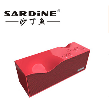 SARDINE沙丁鱼户外便携手机蓝牙插卡收音机音响低音炮电脑音箱
