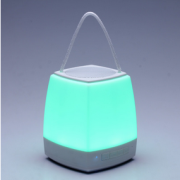 爆款 手提七彩灯蓝牙音箱 智能家居情感氛围小夜灯 便携插卡音响