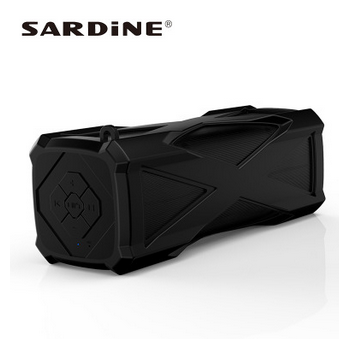 SARDINE批发防水蓝牙音箱A6双喇叭低音炮插卡音箱充电宝手机音响