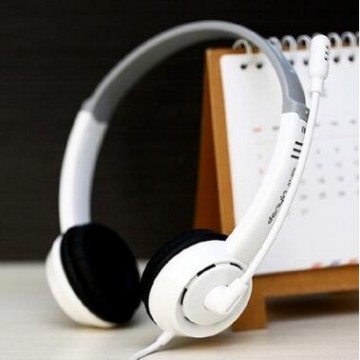 danyin/电音 DT-326 电脑耳机头戴式护耳电脑耳麦 带麦克 线控