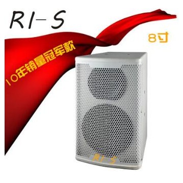 RI-S(源声）演出专业音响8寸分频会议喇叭KTV舞台音箱