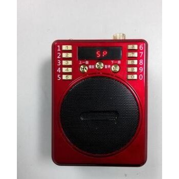 M－160扩音器插卡收音机喊话器广场舞机录音器圣经机
