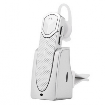 佳蓝Fineblue高端商务智能车载充电底座蓝牙4.1耳机一拖二高续航