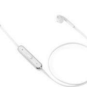 蓝牙耳机降噪一拖二时尚语音提示外贸礼品电量显示功能