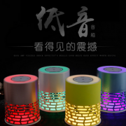 新款Q5石头裂纹蓝牙音箱迷你插卡音箱 户外室内低音炮 礼品定制