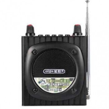 爱歌 Q93扩音器教师专用腰挂大功率电煤器 远程无线遥控播放音箱