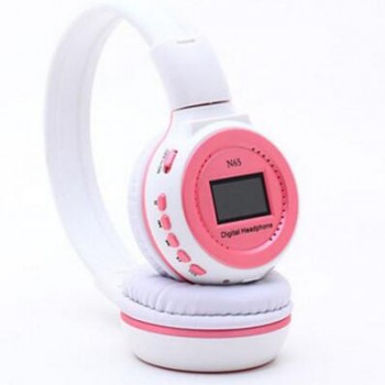 N65 特价插卡MP3耳机 运动mp3插卡耳机 立体声FM耳机