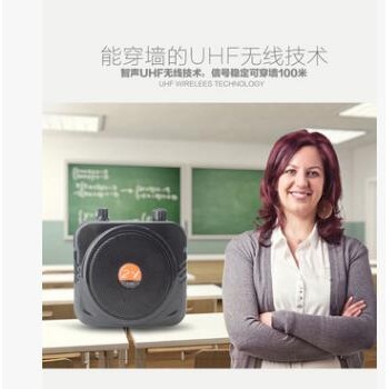无线扩音器多功能教师导购培训教学大功率小蜜蜂扩音喊话器收音机图3