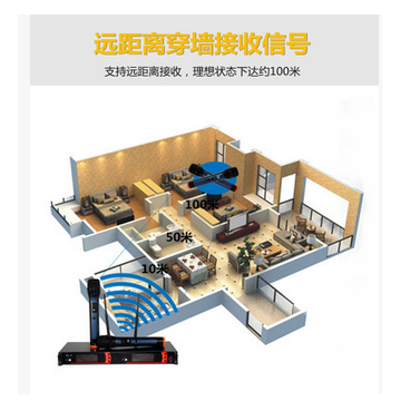 无线麦克风KTV专业U段一拖二话筒卡拉Ok领夹头戴ktv音响k歌话筒