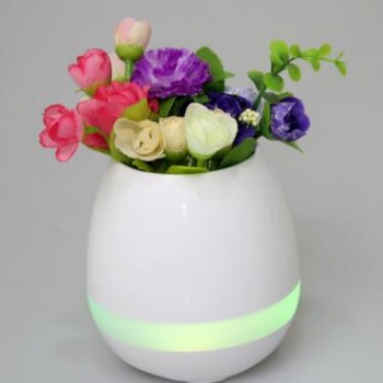 智能蓝牙音乐花盆花瓶音乐灯音箱灯泡氛围灯music Flowerpot