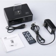 歌瑞泰D9酒店蓝牙音箱收音机电子闹钟USB充电音箱