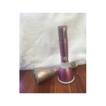 K068手机K歌麦克风 唱吧全民K歌无线蓝牙话筒 K歌神麦 掌上KTV