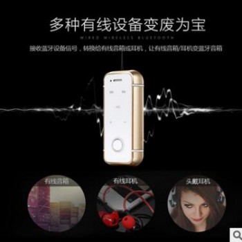 新款领夹式通用蓝牙降噪耳机批发来电震动提醒创意礼品手机配件图2