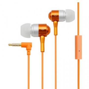 时尚金属耳机手机电脑MP3通用入耳式线控耳麦实力工厂批发