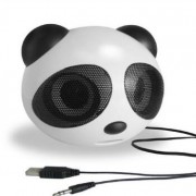 迷你电脑USB 2.0小音箱 可爱熊猫笔记本台式电脑音箱 低音炮音响