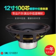 12寸100芯450W防水线阵低音炮铷磁喇叭KTV迪吧音乐吧喇叭扬音器