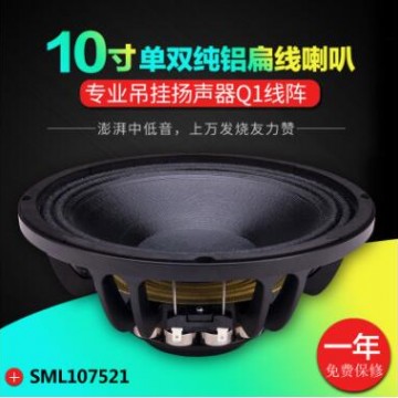 10寸65芯/75芯梅花铷磁专业线阵防水防尘喇叭专业吊挂扬音器音箱
