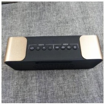 新款方形带LED显示蓝牙音响 mini小音箱便携式户外音响 礼品音箱