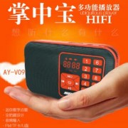 先科新世纪 AY-V09 收音机老年老人迷你插卡小音箱便携式播放器