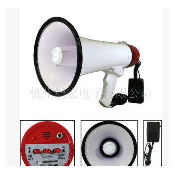 大功率手持喊话器,扩音器，麦克风图3