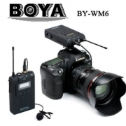博雅BOYA BY-WM6单反相机录像收音麦克风