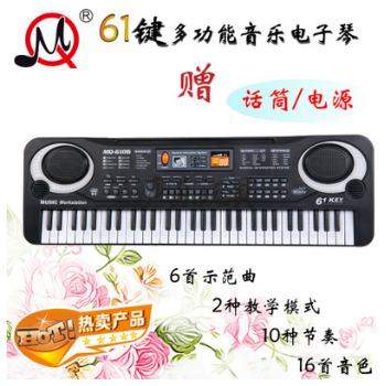 厂家直销儿童多功能玩具电子琴 儿童乐器练习早教益智启蒙玩具图3