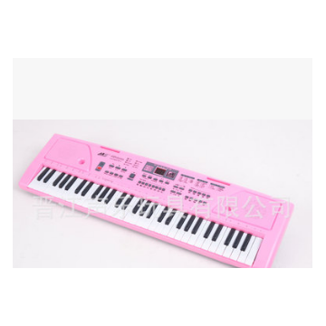 金色年代粉色电子琴 厂家批发 儿童礼品盒 多功能电子琴带麦克风