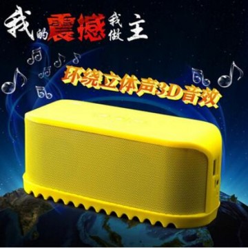 无线蓝牙音箱低音炮 户外免提通话 TF卡小音响 U盘播放 收音机