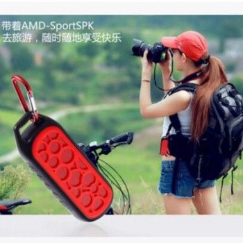 蓝牙运动音箱户外自行车插卡蓝牙音响多功能便携式无线防水新款图2
