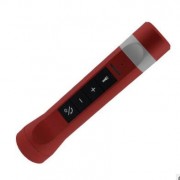 户外骑行自行车蓝牙音箱 五合一LED手电筒MP3插卡音箱移动电源