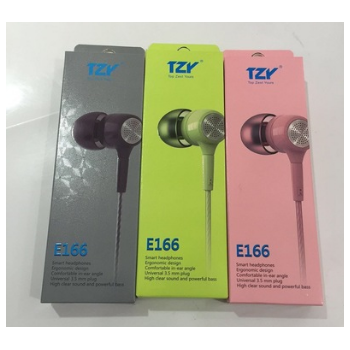 桐之音TZY-E166手机耳机电脑手机通用入耳式音乐带麦线控耳机